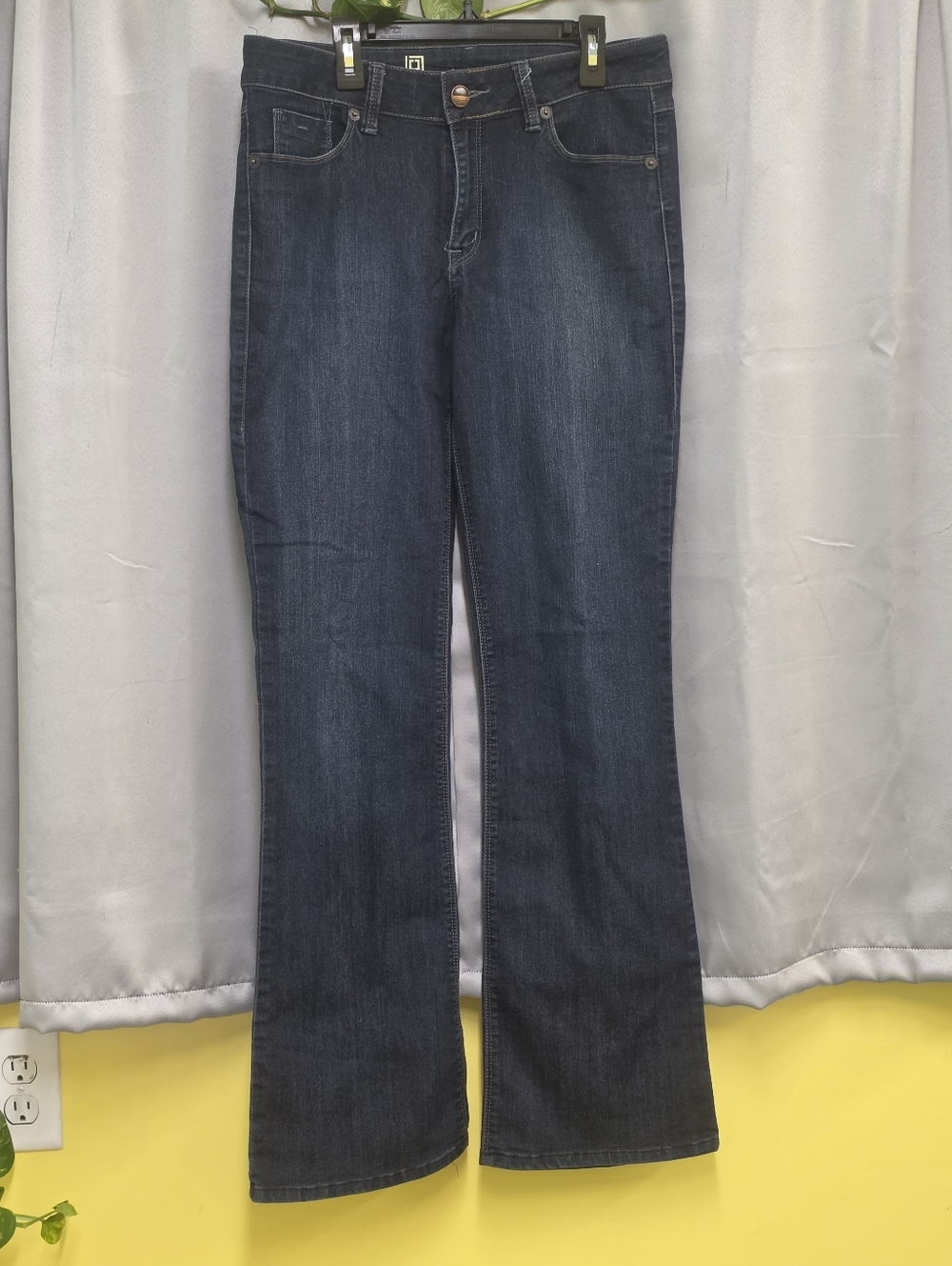 Liz Claiborne Women's Dark Blue Boot Cut Jeans